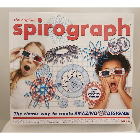 The Original Spirograph 3D from PlayMonster Full New In Box Set - Picture 1 of 2